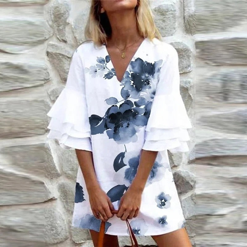 Isabell - Boho Breeze Kleid | Leicht, Fließend, Schick