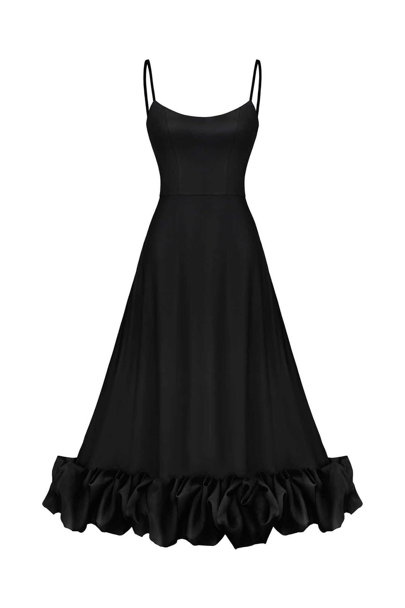 Verführerisches Bustier Midi-Kleid