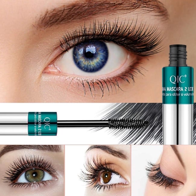 2-in-1 Mascara zur Definition des Schwungs | Lang anhaltende, voluminöse Wimpern