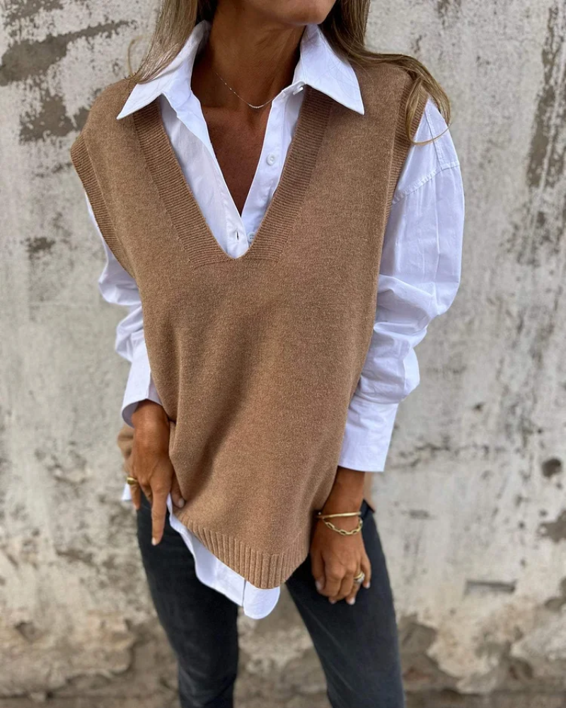 Ella- Strickweste | Weiche & Stylische Schicht