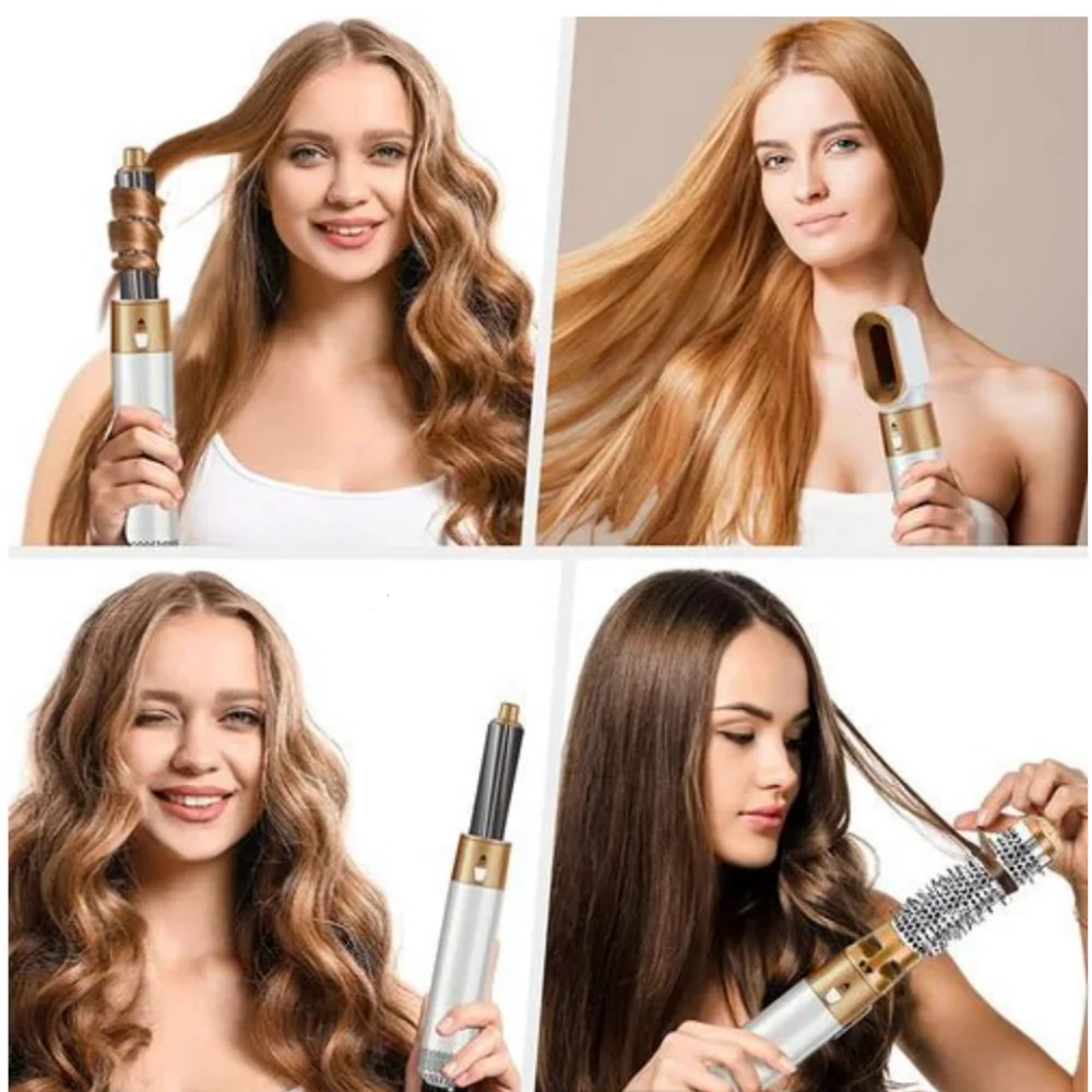 5-in-1-Haarstyler | Vielseitiges Haarwerkzeug