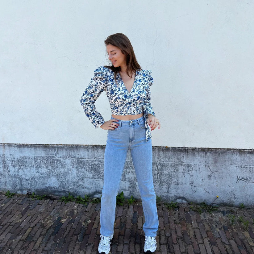 Elvie | Gerades Bein Jeans