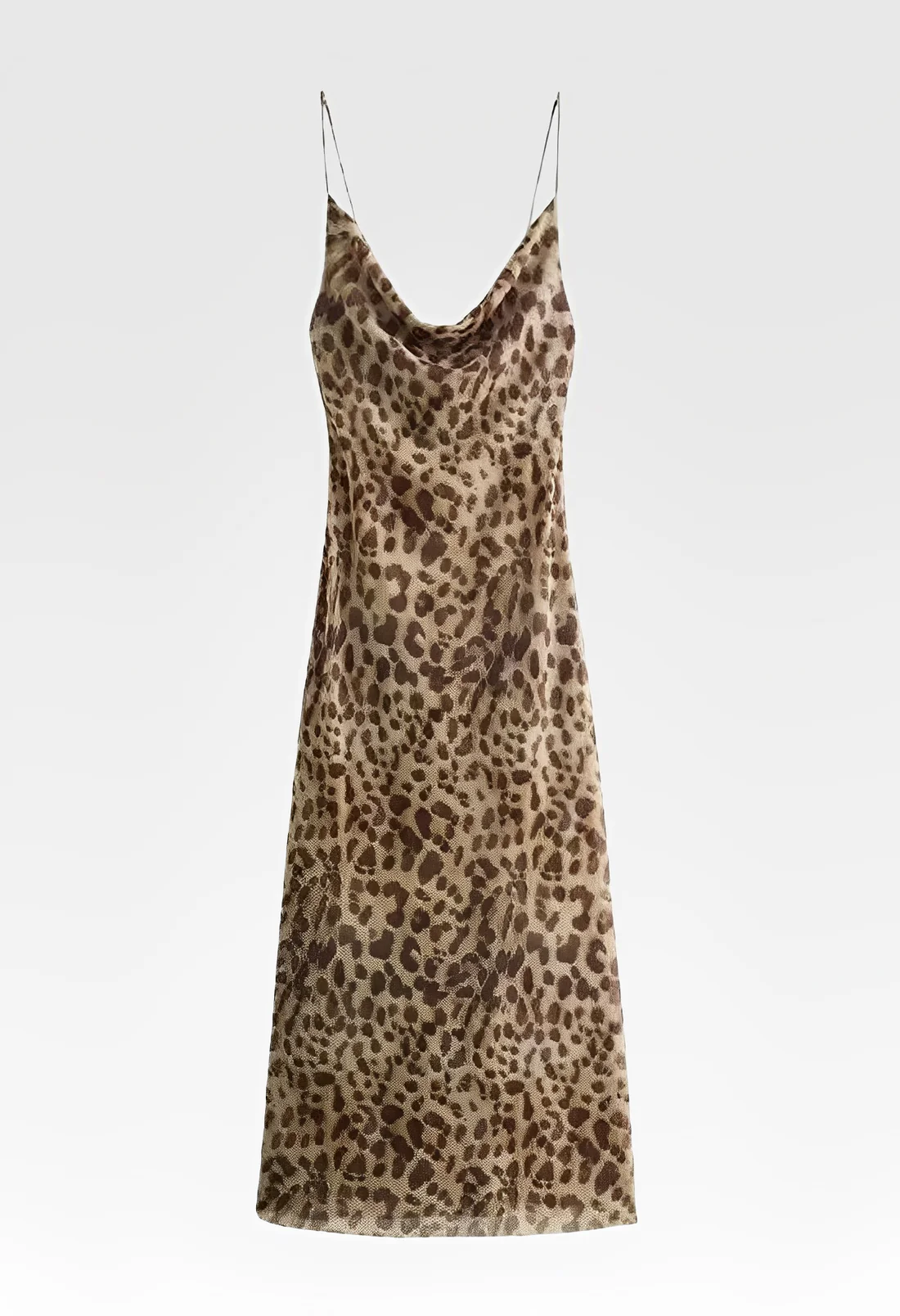 Lydia | Leopard Maxikleid