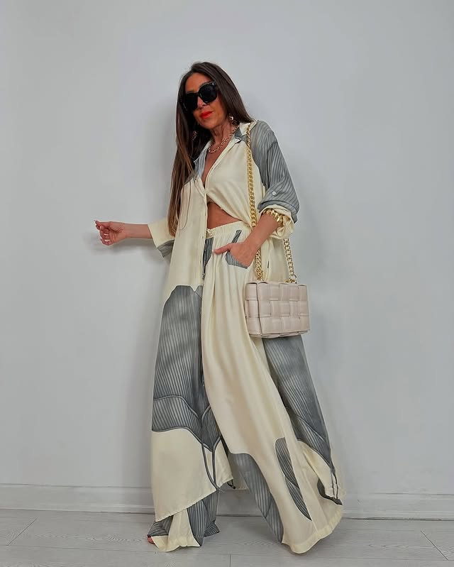Xandria – Elegantes Zweiteiler-Set | Luftiger Komfort, Eleganter Look