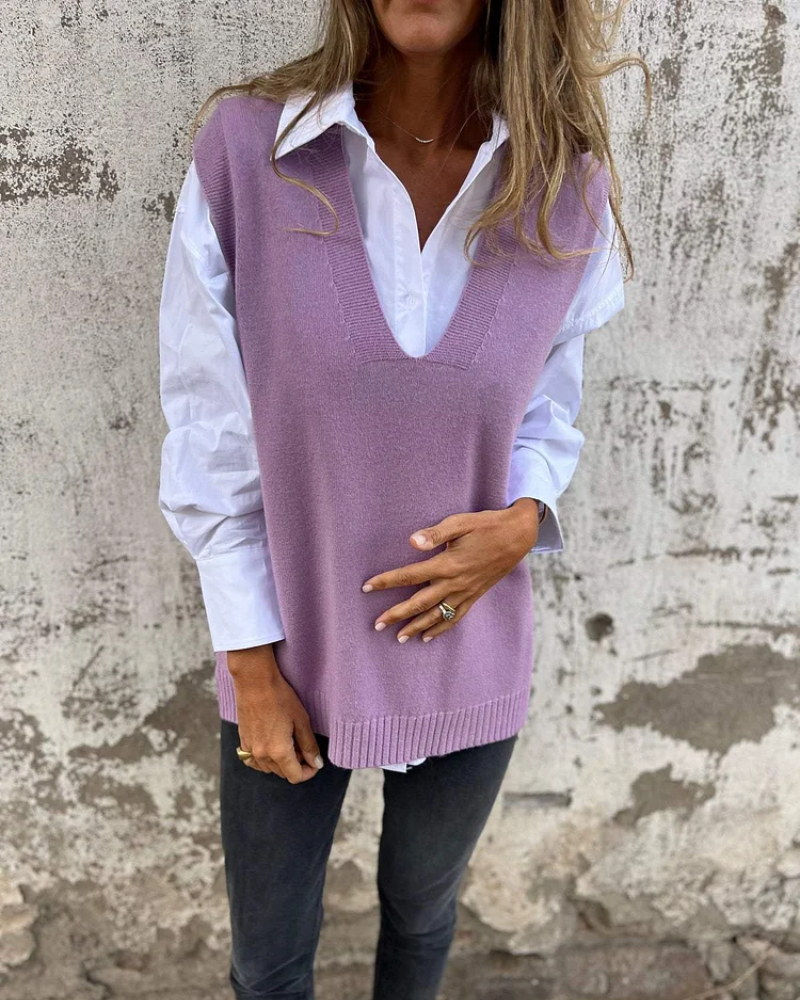 Ella- Strickweste | Weiche & Stylische Schicht