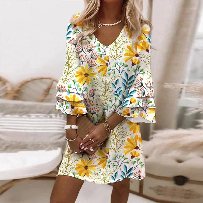 Isabell - Boho Breeze Kleid | Leicht, Fließend, Schick