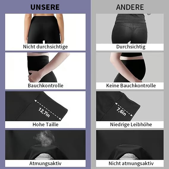 Yasen Shape-Up-Leggings | Selbstbewusst bewegen, fabelhaft aussehen!