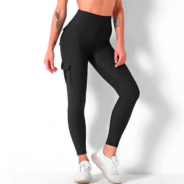 Tia- Cargo-Leggings mit Taschen | Funktionell, stilvoll, bequem