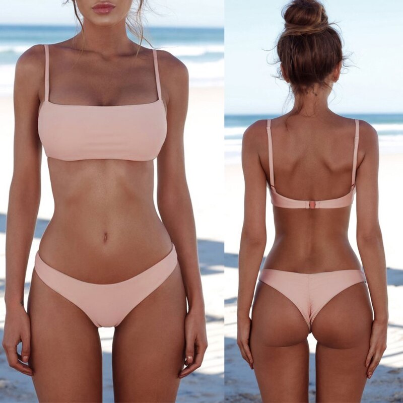 Zuedy's Brasilianisches Push-up-Bikini-Set