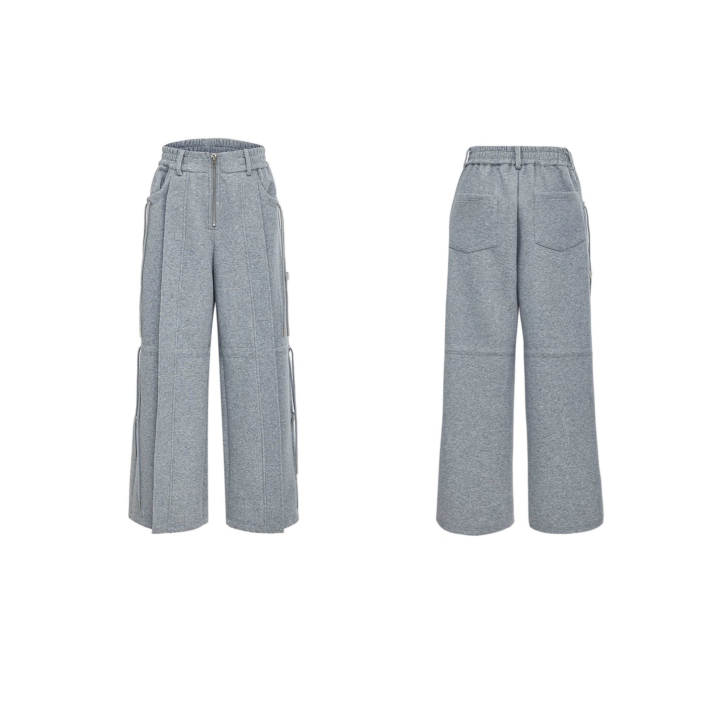 Dekonstruierter Kapuzenpulli & Hosen-Set