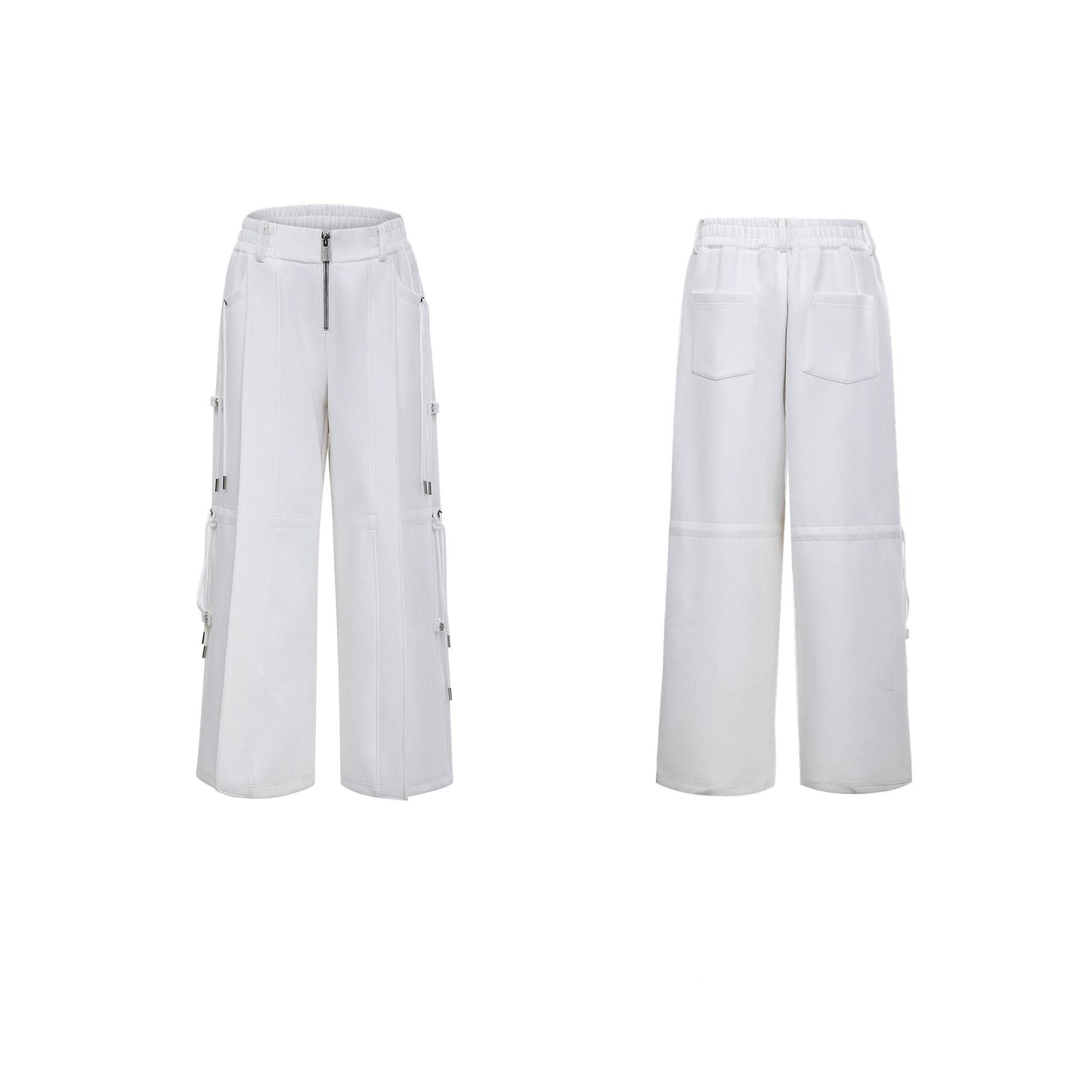 Dekonstruierter Kapuzenpulli & Hosen-Set