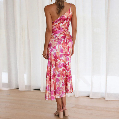 Erika | Ein-Schulter-Damenkleid