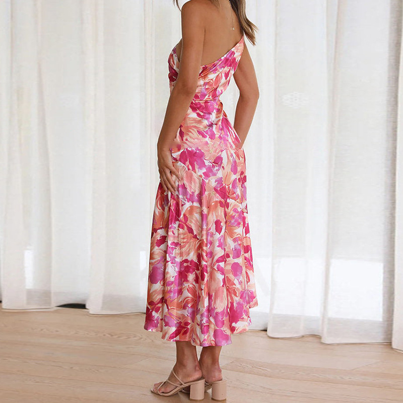 Erika | Ein-Schulter-Damenkleid