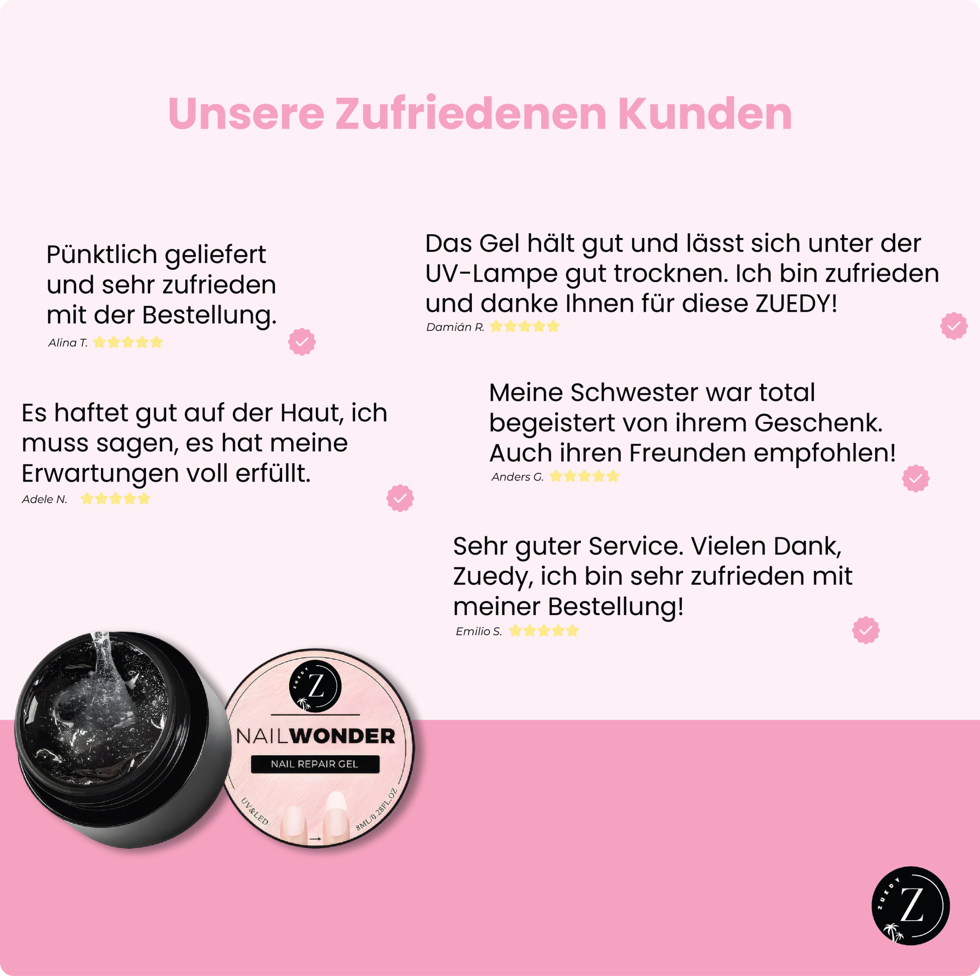 3 in 1 Nagelwunder-Reparatur-Gel-Kit