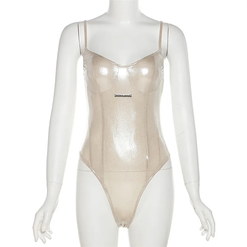 Sybille – Goldglanz Bodysuit | Entfesseln Sie Selbstvertrauen, strahlen Sie Eleganz aus