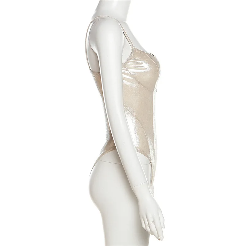 Sybille – Goldglanz Bodysuit | Entfesseln Sie Selbstvertrauen, strahlen Sie Eleganz aus