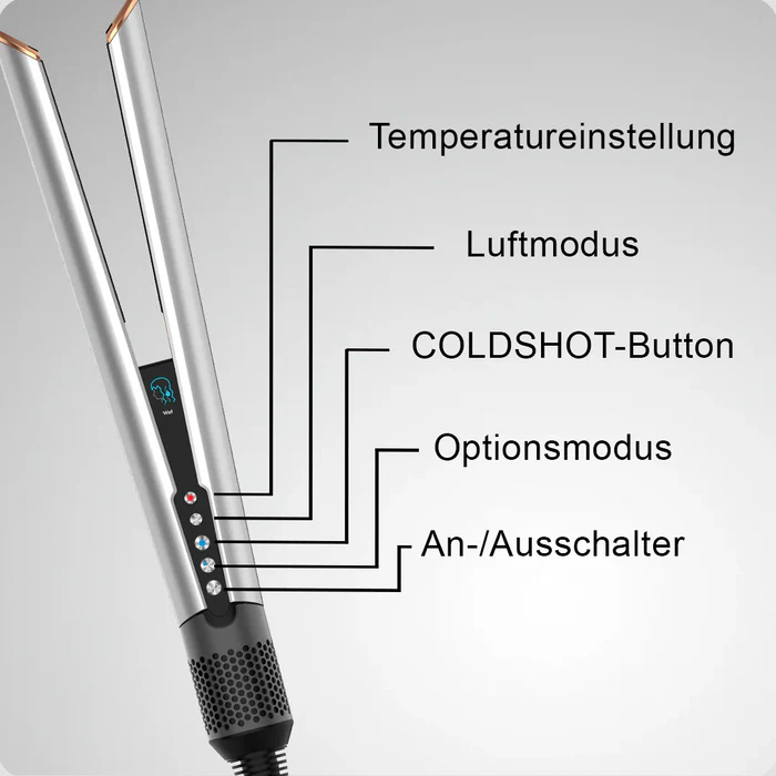 Luftbetriebenes Haarglätteisen