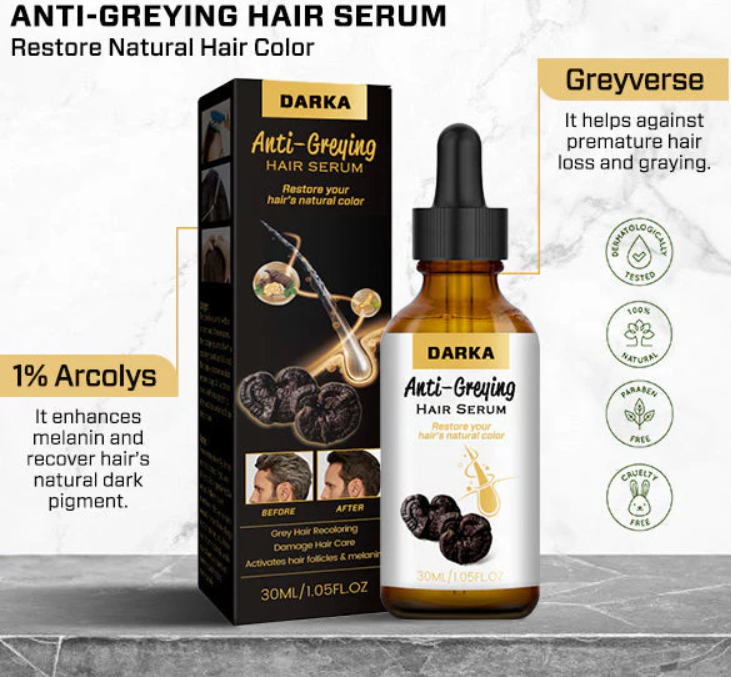 Melanin-Boost-Haarserum | Belebt & Verdunkelt Natürlich