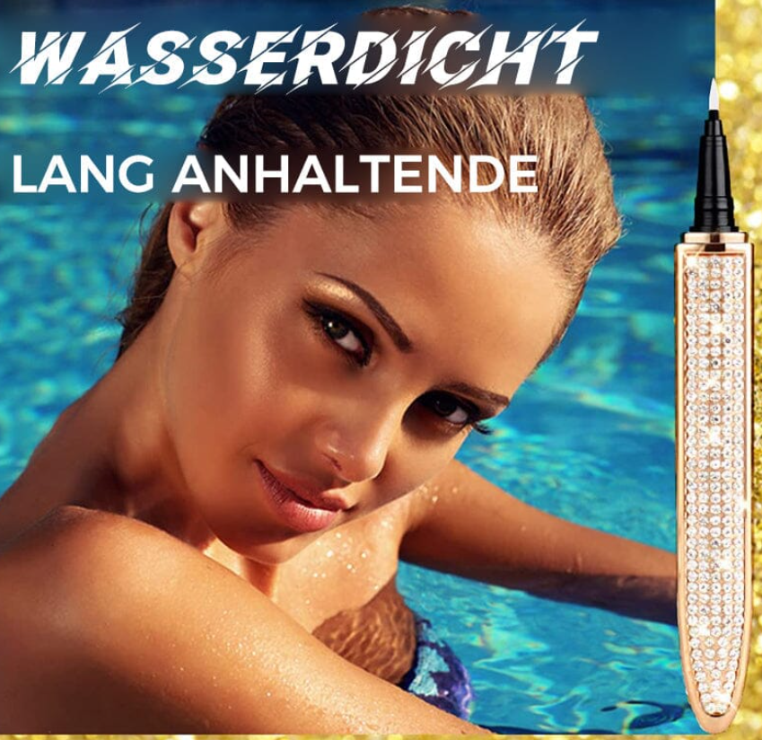 Diamant-Wimpernklebestift | In Sekunden fixiert, den ganzen Tag perfekt - 1 + 1 Gratis!