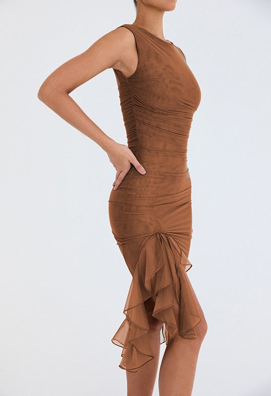 Zuedy Eleganz Midi-Kleid