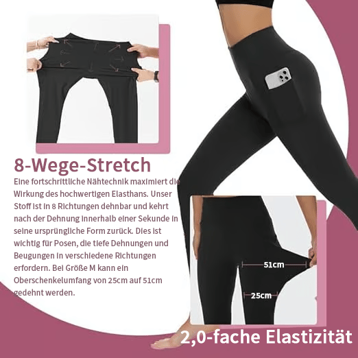 Yasen Shape-Up-Leggings | Selbstbewusst bewegen, fabelhaft aussehen!