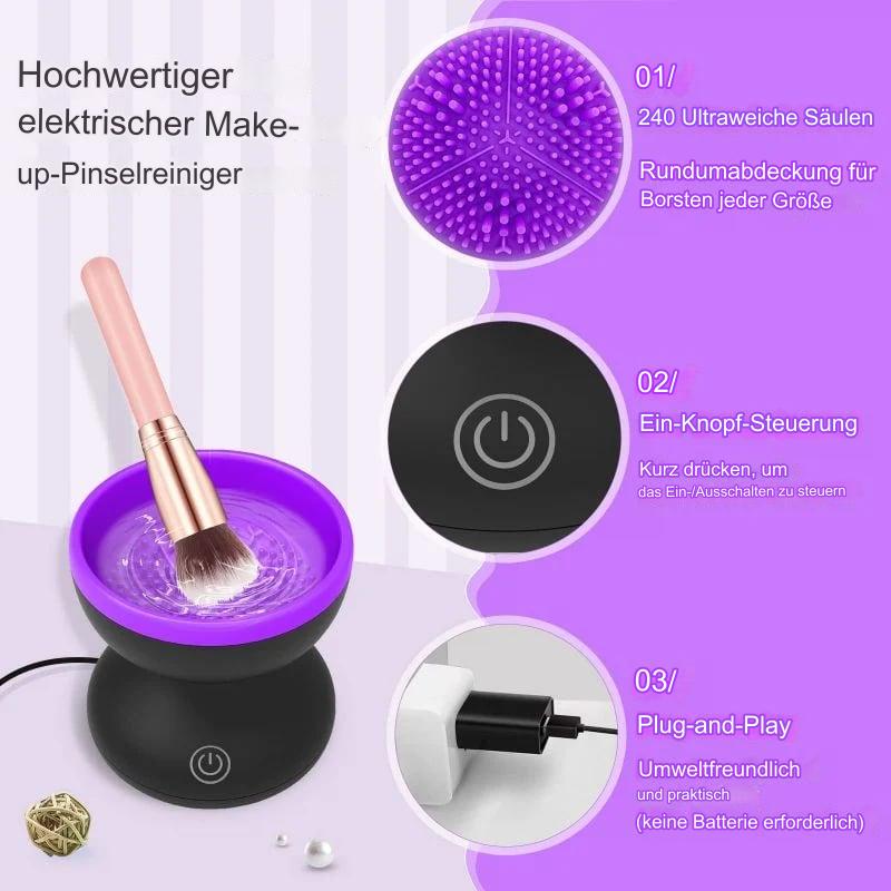 Zuedy Elektrischer Makeup-Pinselreiniger