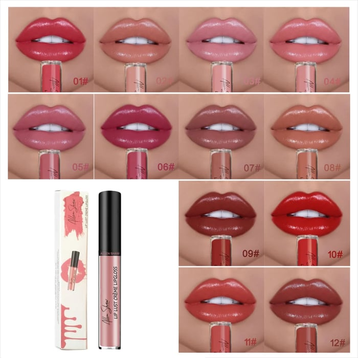 Wasserfester Creme-Lippenstift | Langanhaltender Glanz