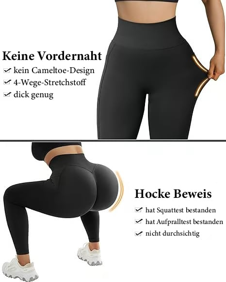 Yasen Shape-Up-Leggings | Selbstbewusst bewegen, fabelhaft aussehen!