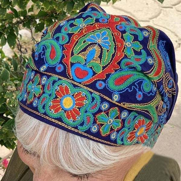 Bestickte Bandana Caps | Stilvolle & bequeme Kopfbedeckung