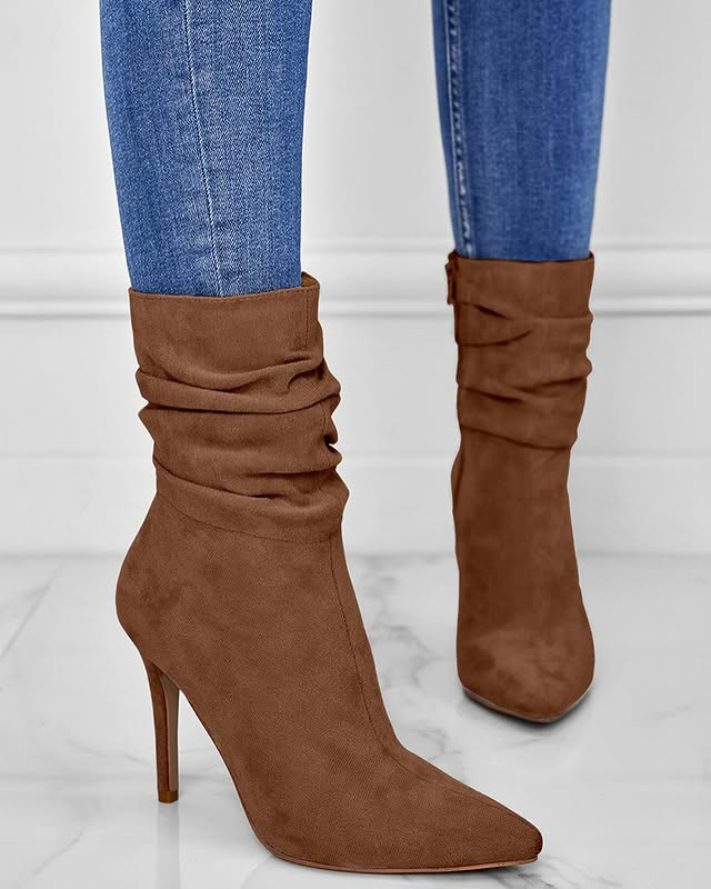 Stiefeletten mit spitzem Absatz | Schicke und zeitlose Eleganz
