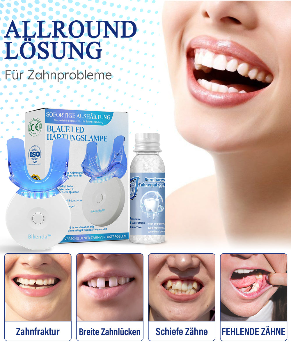 Dental-Blaulicht-Reparaturset | Schnelle Lösung für Zahnrestaurationen