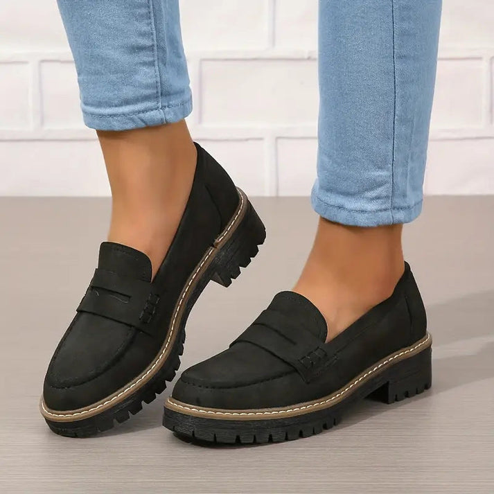 Klobige Plateau-Loafer | Gemütlicher & stilvoller Komfort