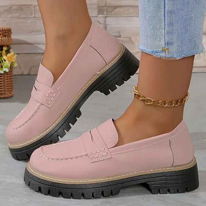 Klobige Plateau-Loafer | Gemütlicher & stilvoller Komfort
