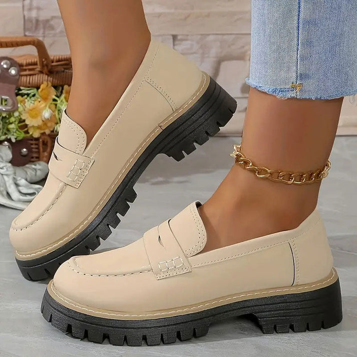 Klobige Plateau-Loafer | Gemütlicher & stilvoller Komfort