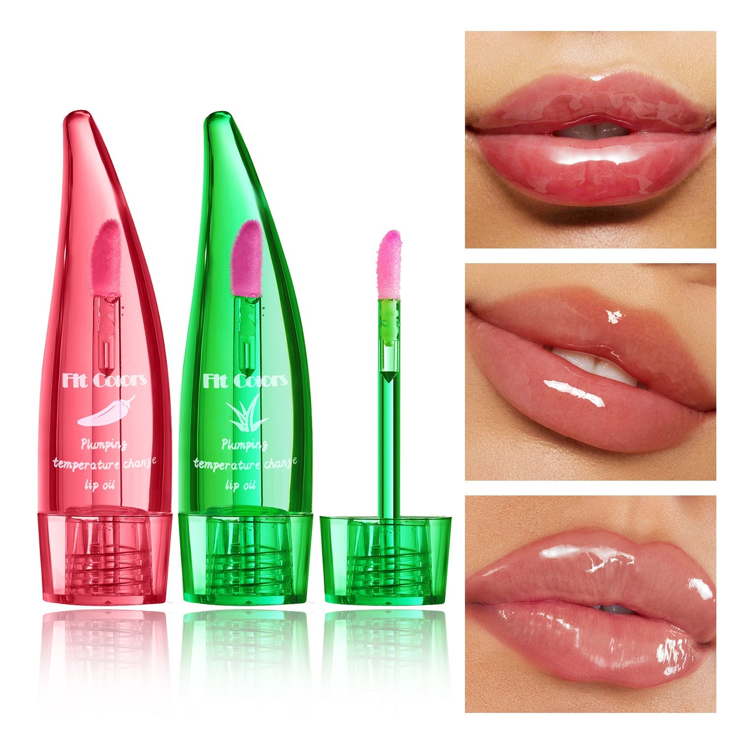 Chili & Aloe Lippenöl Set | Ihr Geheimnis für Pralle und Feuchtigkeitsversorgte Lippen