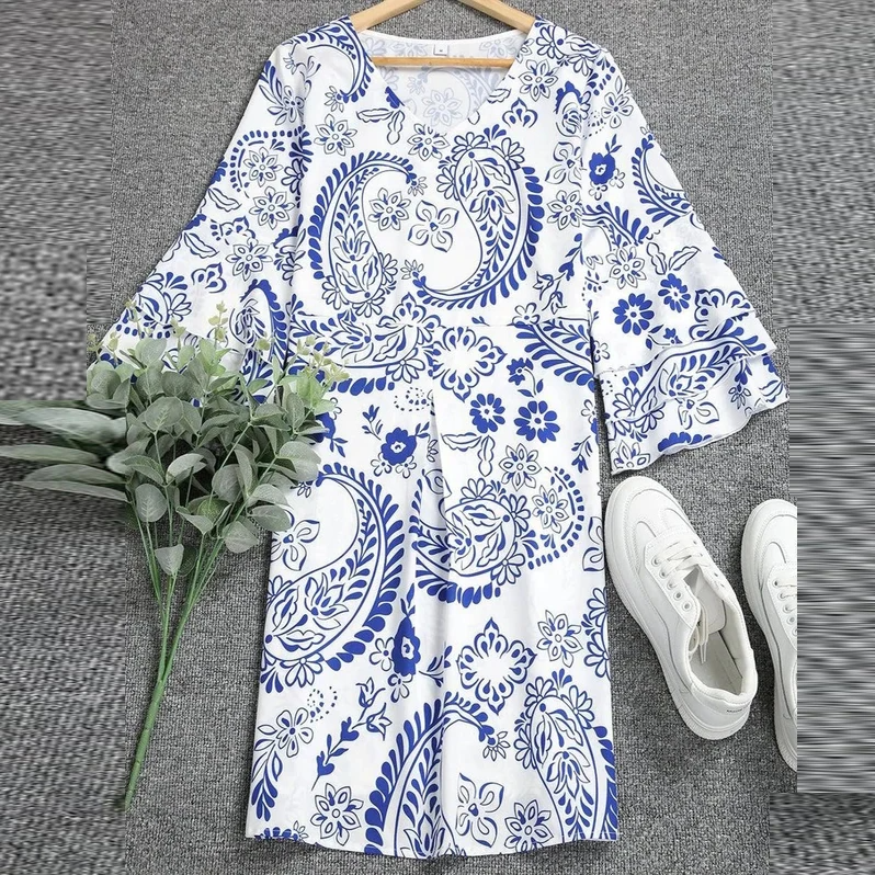 Isabell - Boho Breeze Kleid | Leicht, Fließend, Schick