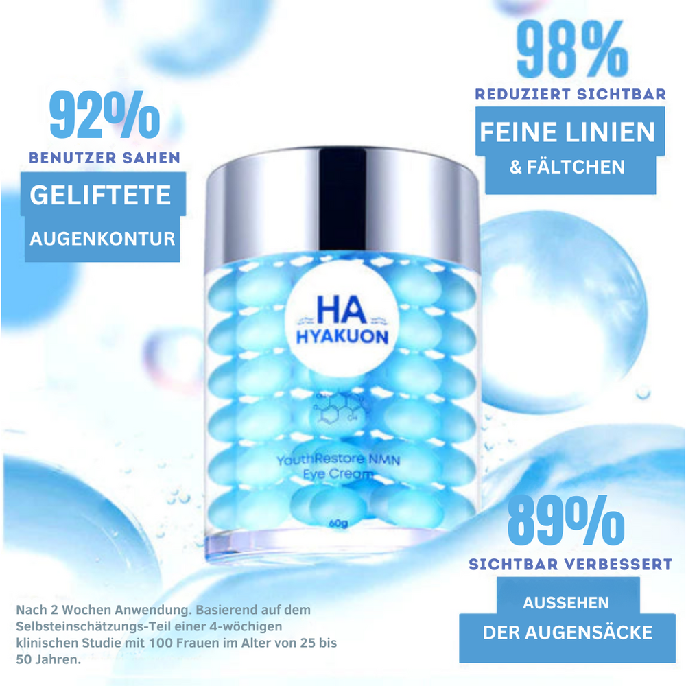 Augenverjüngungs-Creme | Sofortige Augencreme Gegen Schwellungen und Dunkle Augenringe - 1 + 1 Gratis!