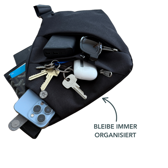 Anti-Diebstahl-Crossbody-Tasche | Sicher, Leicht und Schlank