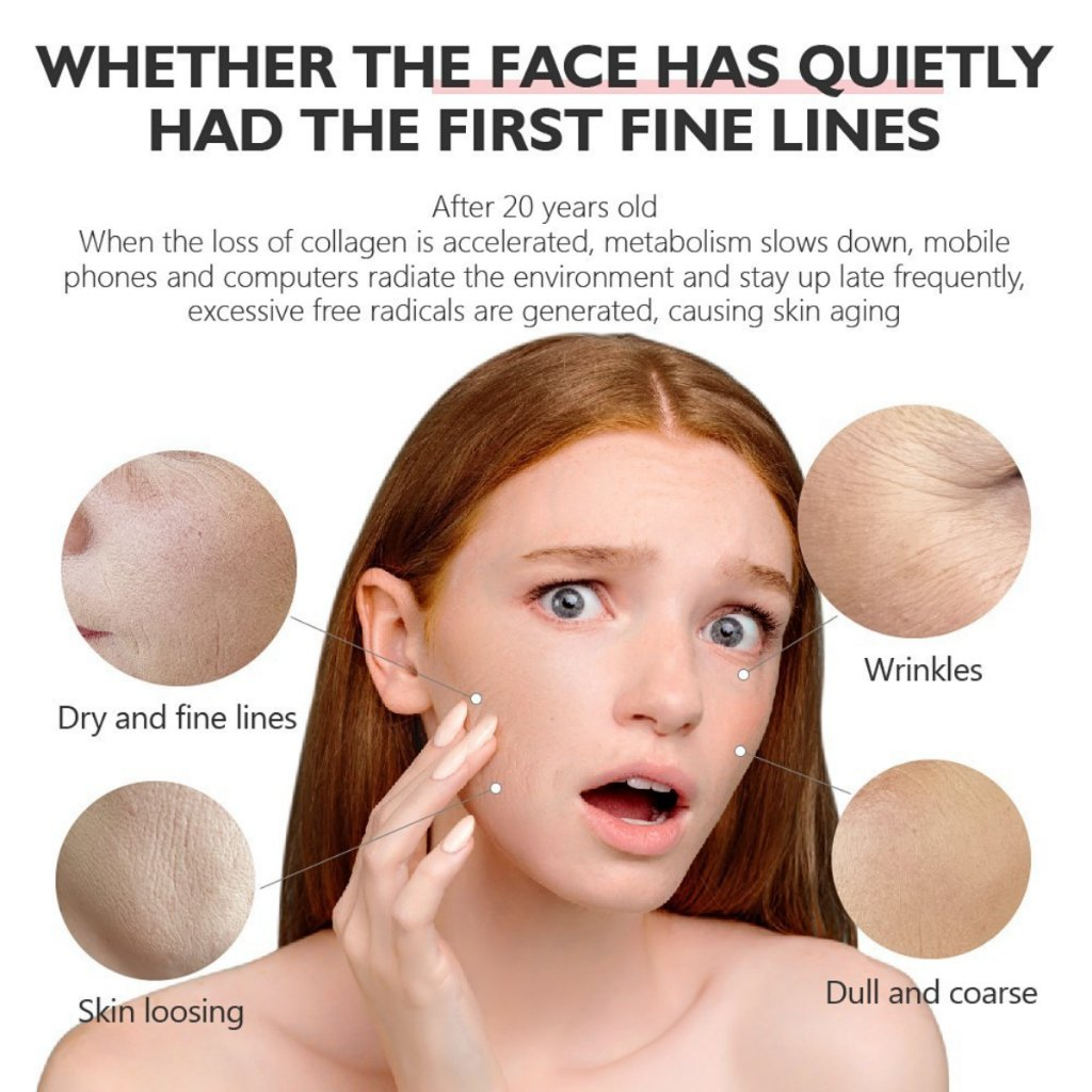 Anti-Falten- & Glow-Skin-Serum | Strafft, hellt auf, belebt