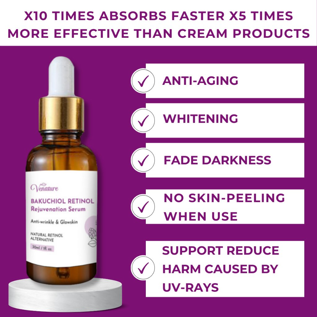 Anti-Falten- & Glow-Skin-Serum | Strafft, hellt auf, belebt