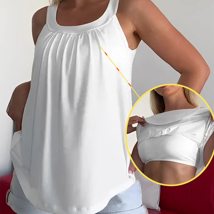Liliana - Eingebauter BH Tank Top | Elegant, Unterstützend & Mühelos Schick