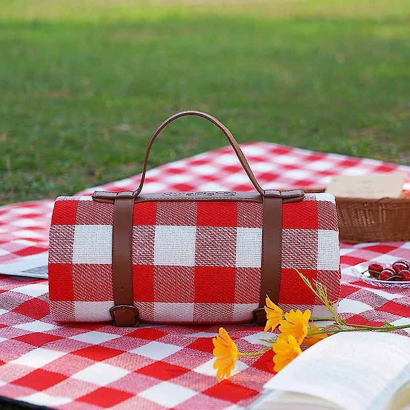 3-Lagen-Picknickmatte für den Außenbereich | Wasserdicht, Stilvoll und Leicht zu Transportieren