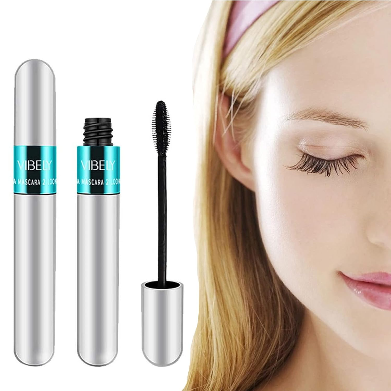 4D LashLift Mascara | Dual-Bürsten Volumen & Wasserfeste Power - 1 + 1 Gratis!