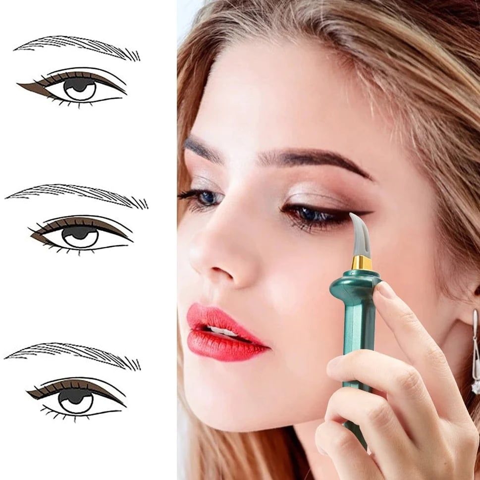 Silikon-Eyeliner-Tool | Präzise Linien & Perfekte Wings im Handumdrehen - 1 + 1 Gratis!
