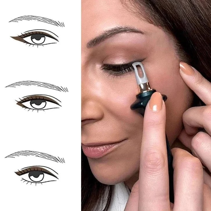 Silikon-Eyeliner-Tool | Präzise Linien & Perfekte Wings im Handumdrehen - 1 + 1 Gratis!