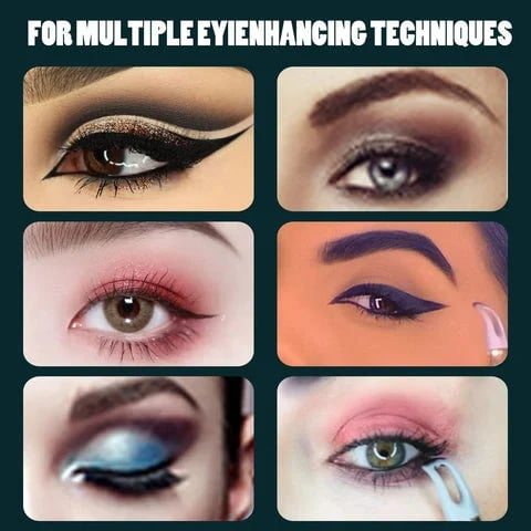 Silikon-Eyeliner-Tool | Präzise Linien & Perfekte Wings im Handumdrehen - 1 + 1 Gratis!