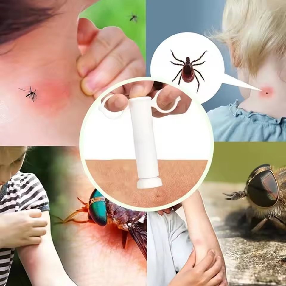 BiteAway-Saugentlastungswerkzeug | Schnelle & Natürliche Hilfe bei Insektenstichen - 1 + 1 Gratis!