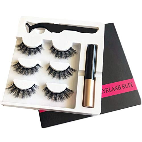 Magnetische Wimpern mit Eyeliner | Glamour in Sekunden – Ganz ohne Pinzette - 1 + 1 Gratis!
