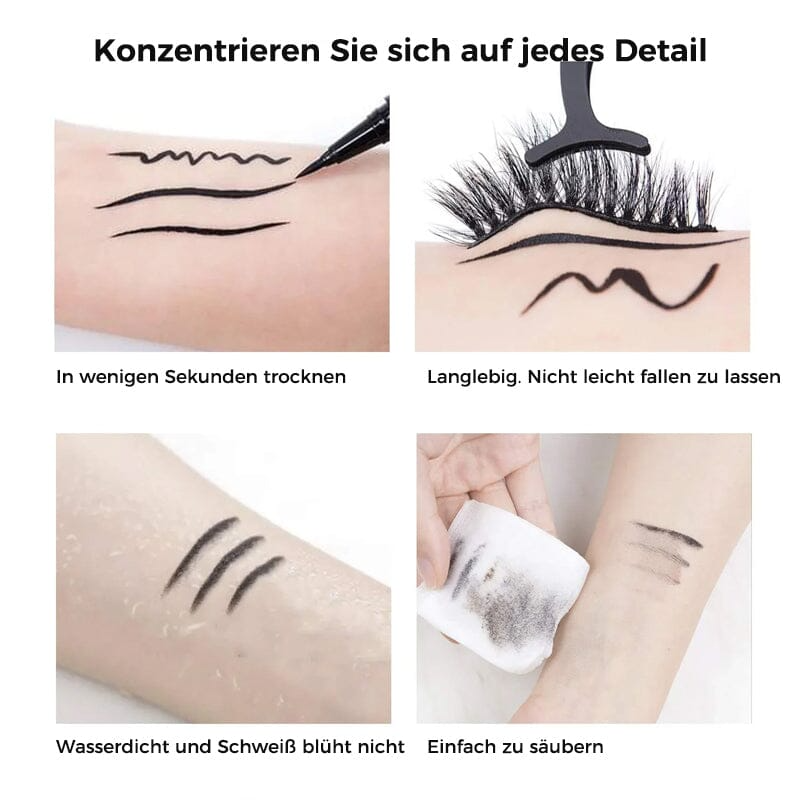 Diamant-Wimpernklebestift | In Sekunden fixiert, den ganzen Tag perfekt - 1 + 1 Gratis!