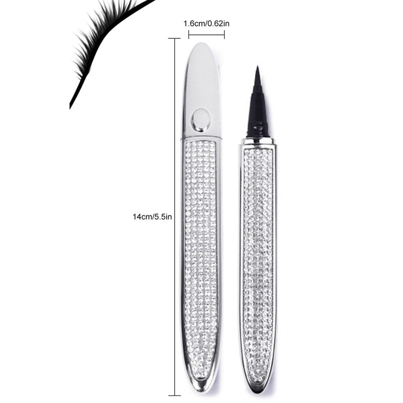 Diamant-Wimpernklebestift | In Sekunden fixiert, den ganzen Tag perfekt - 1 + 1 Gratis!